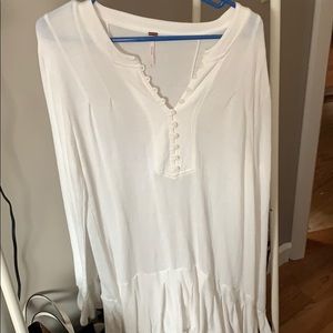 Free people white tunic